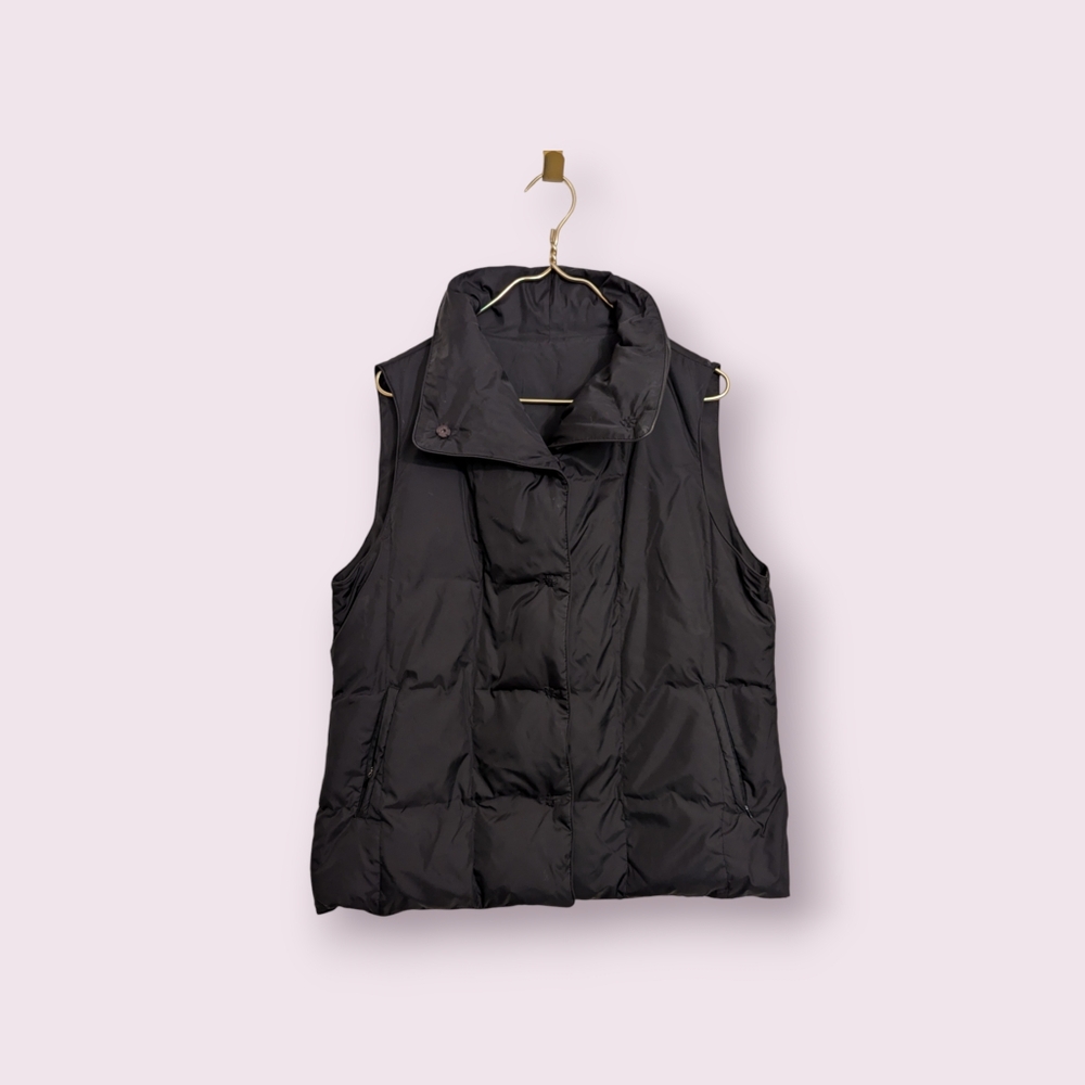 Eileen Fisher Reversible Puffer Vest